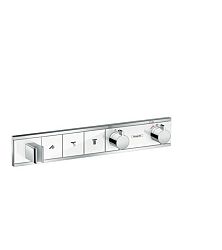 Sprchová batéria Hansgrohe Rainselect bez podomietkového telesa biela / chróm 15356400