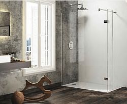 Sprchová zástena walk-in 100 cm Huppe Solva pure ST3603.092.322