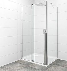 Sprchový kút obdélník 120x90 cm SAT Walk-In Xmotion SATBWIXM120STE90