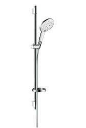 Sprchový set Hansgrohe Raindance Select S s mydlovničkou biela/chróm 27803400