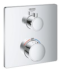 Termostat Grohe Grohtherm bez podomietkového telesa chróm 24078000