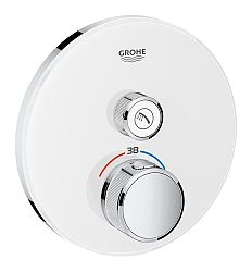 Termostat Grohe Smart Control s termostatickou baterií Moon White, Yang White 29150LS0