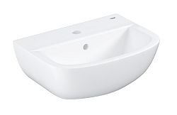 Umývadielko Grohe Bau Ceramic 45,3x35,4 cm alpská biela otvor pre batériu uprostred 39424000