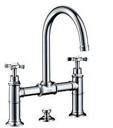 Umývadlová batéria Hansgrohe Axor Montreux s výpusťou chróm 16510000