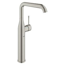 Vysoká umývadlová batéria Grohe Essence New s otočným ramienkom supersteel 32901DC1