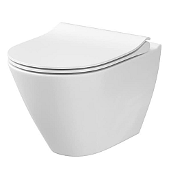 Wc s doskou softclose závesné Cersanit City so zadným odpadom K701-104-ECO