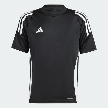 ADIDAS Detský futbalový dres Tiro 24 čierny 8 rokov