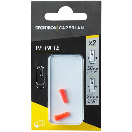 CAPERLAN Koncovka 3/3,5 mm PF-PA TE oranžová