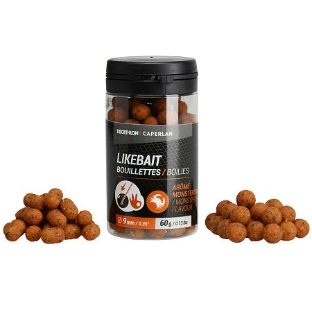 CAPERLAN Mikro boilies + Dumbells Monster Crab 60 g