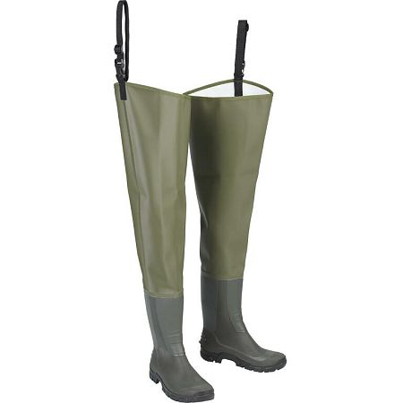 CAPERLAN Rybárske brodiace čižmy 100 PVC khaki 44-45