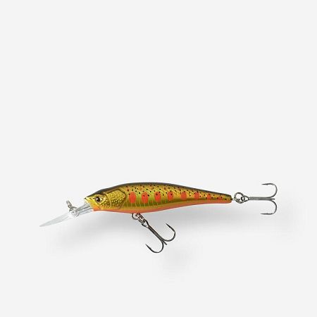 CAPERLAN Wobler Jerkbait / Deep Minnow WXM MNWDD 50 SP Yamame Orange čierna