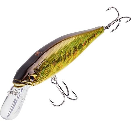 CAPERLAN Wobler Jerkbait Minnow WXM MNW 100 SP Black Bass žltá