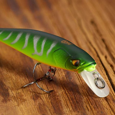 CAPERLAN Wobler Jerkbait Minnow WXM MNW 50 SP Firetiger zelená