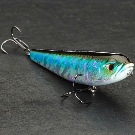 CAPERLAN Wobler Stickbait WXM STK 100 F modrý chrbát modrá