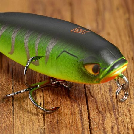 CAPERLAN Wobler Stickbait WXM STK 45 F Firetiger zelená