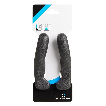 DECATHLON Ergonomické rohy na riadidlá čierne NO SIZE