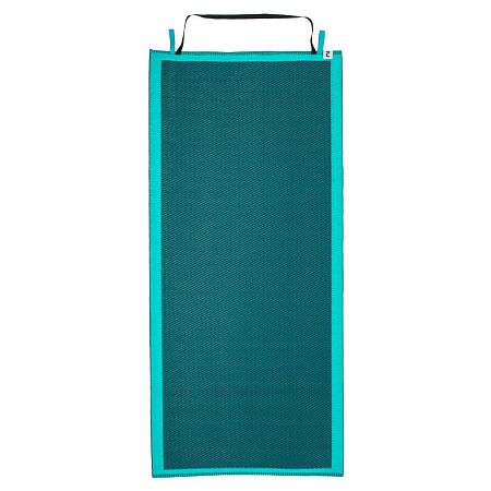 DECATHLON Plážová rohožka 180 x 80 cm tyrkysovo-modrá