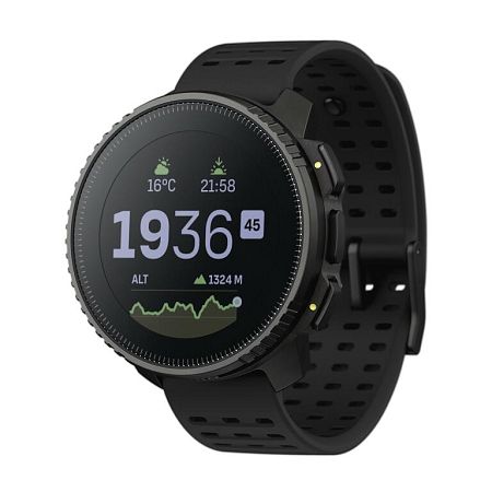 Hodinky Suunto All Black s GPS a kardio na rôzne športy celé čierne