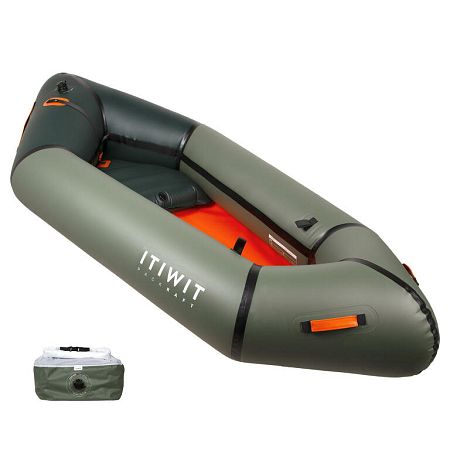 ITIWIT Packraft PR100 TPU nafukovací na rieku pre 1 osobu zelená