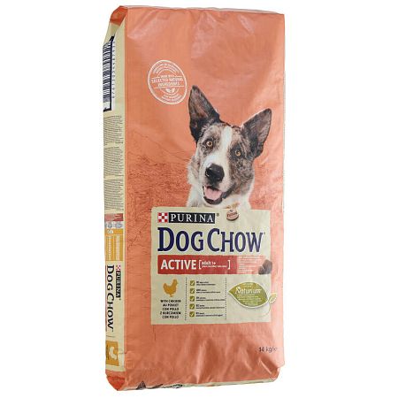 Krmivo Dog Chow Active kura 14 kg