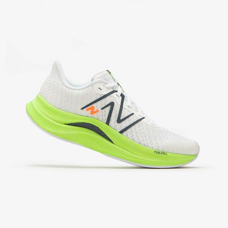 NEW BALANCE Dámska bežecká obuv Fuelcell Propel V4 bielo-zelená neónová biela UK 6 - EU 39