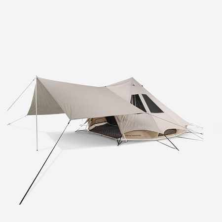 QUECHUA Kempingový prístrešok Tepee Polycoton pre 6 osôb