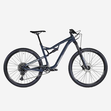 ROCKRIDER Horský bicykel All Mountain AM 50 S šedá L (175-184 cm)