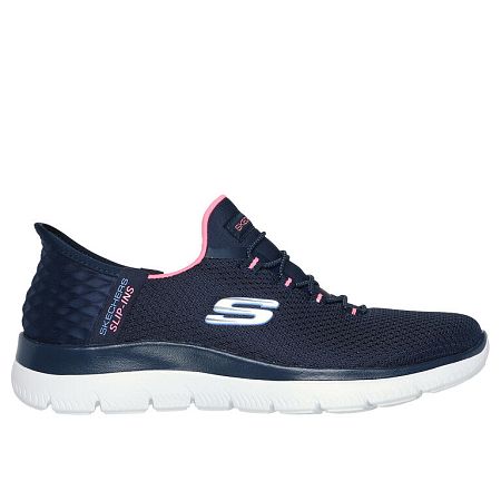 SKECHERS Dámska obuv Slip Ins Summits Diamond Dream na športovú chôdzu tmavomodrá 36