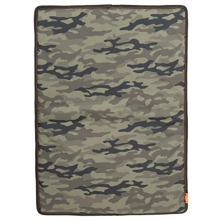 SOLOGNAC Podložka pre psa 100 hrúbka 2 cm maskáčová zelená khaki L