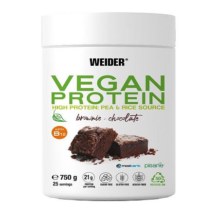 WEIDER Rastlinný proteín Vegan čokoládový 750 g