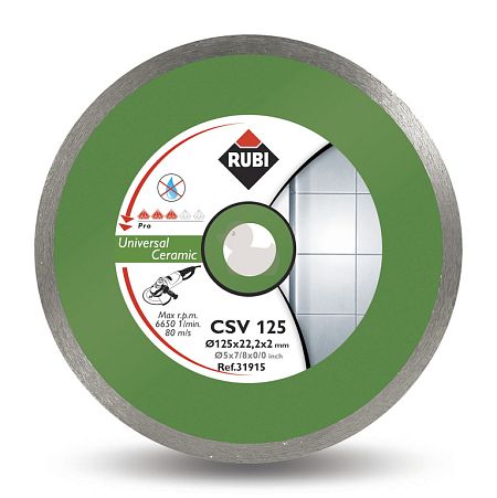 Diamantový kotúč Rubi kontinuálne 125 mm CSV 125 Pre R31915