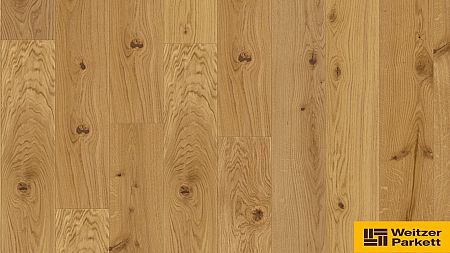 Drevená olejovaná podlaha Weitzer Parkett Oak Rustic 11mm, intenzivně kartáčovaná 64584