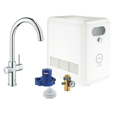 Drezová batéria Grohe Blue Professional s výpusťou chróm 31323002