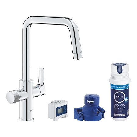 Drezová batéria Grohe GROHE Blue Pure 2022 s filtrom chróm 30596000