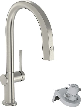 Drezová batéria Hansgrohe Aqittura bez výpuste nerez 76803800