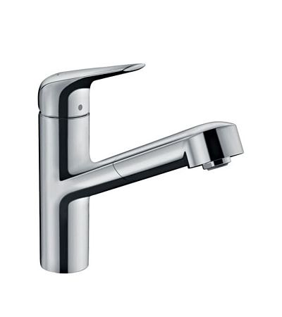 Drezová batéria Hansgrohe Focus M42 s vyťahovacou sprškou chróm 71814000