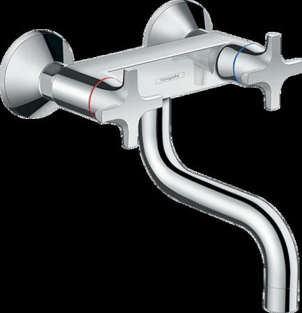 Drezová batéria Hansgrohe Logis M32 s otočným ramienkom 150 mm chróm 71287000