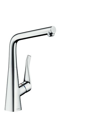 Drezová batéria Hansgrohe Metris M71 s otočným ramienkom chróm 14822000