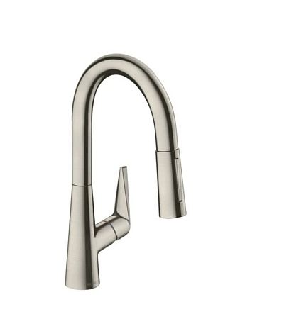 Drezová batéria Hansgrohe Talis M51 s vyťahovacou sprškou nerez 73850800