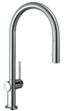 Drezová batéria Hansgrohe Talis M54 s vyťahovacou sprškou chróm 72801000