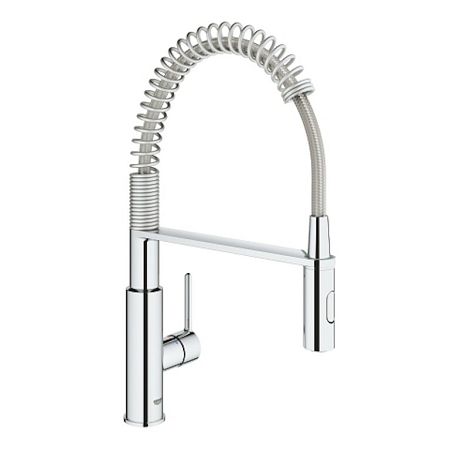 Grohe GET drezová batéria so spŕškou pre prepínanie, chróm 30361000