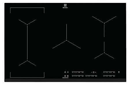 Indukčná varná doska Electrolux čierna EIV835