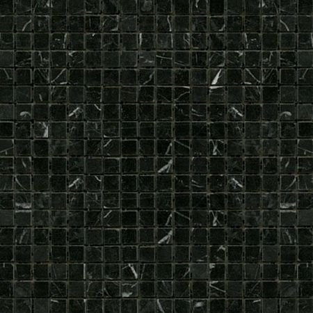 Kamenná mozaika Premium Mosaic Stone černá 30x30 cm leštěná STMOS15BKP