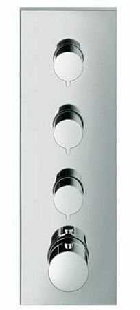 Modul Hansgrohe AXOR ShowerSolutions bez podomietkového telesa chróm 10751000