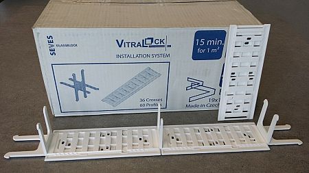 Montážna sada Glassblocks pre 25 tvárnic VITRALOCK