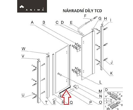 Náhradný diel Siko Comfort NDTCD280TOB