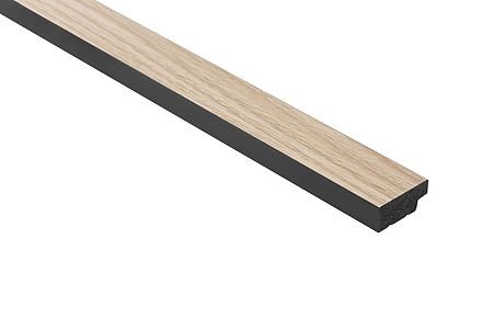 Obkladová lamela ľavé ukončenie Fineza Slat Medium Light oak 270x3,6 cm SLAT02LOL