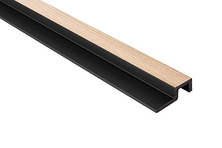 Obkladová lamela pravé ukončenie Fineza Slat Large Light oak 270X2,3 cm SLAT03LOR