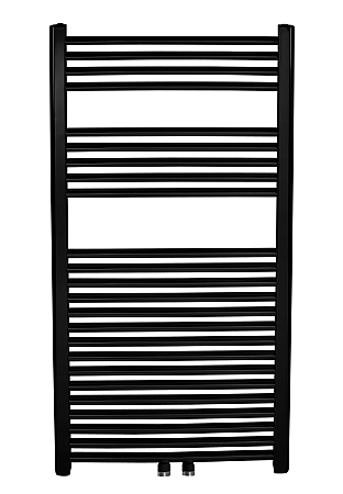 Radiátor kombinovaný Novaservis 160x45 cm čierna 450/1600/RS,5