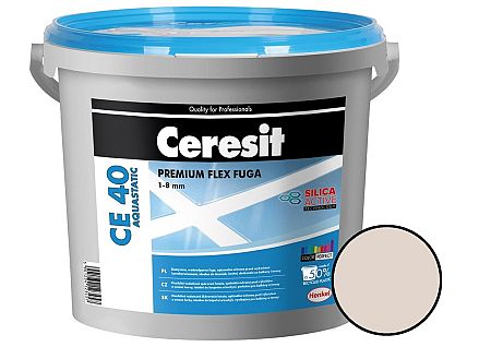 Škárovacia hmota Ceresit CE 40 pergamon 5 kg CG2WA CE40539